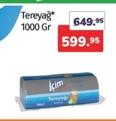 Tereyağ 1000 Gr