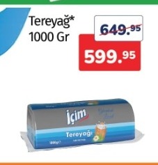 Tereyağ 1000 Gr