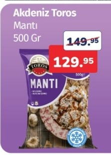 Akdeniz Toros Mantı 500 Gr