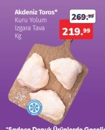 Akdeniz Toros Kuru Yulum Izgara Tava Kg