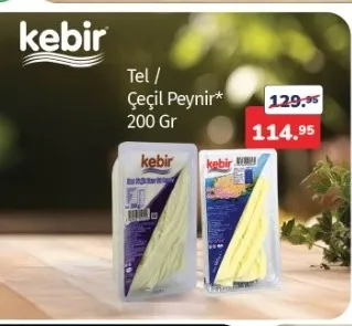 Kebir Tel / Çeçil Peynir 200 Gr