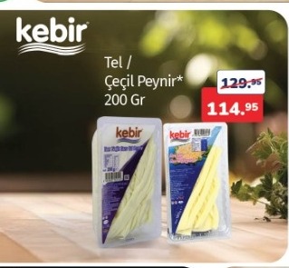 Kebir Tel / Çeçil Peynir 200 Gr