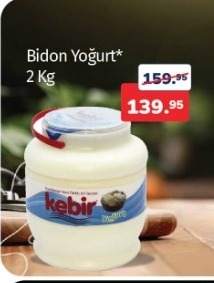 Kebir Bidon Yoğurt 2 Kg