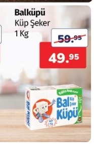 Ballküfü Küp Şeker 1 Kg