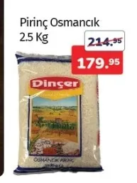 Pirinç Osmancık 2.5 Kg