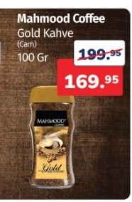 Mahmood Coffee Gold Kahve (Cam) 100 Gr