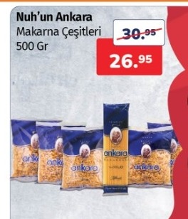 Nuh'Un Ankara Makarna Çeşitleri 500 Gr