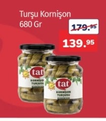 Tat Turşu Kornişon 680 Gr