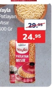 Yayla Patlayan Mısır 500 Gr