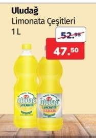 Uludağ Limonata Çeşitleri 1 L