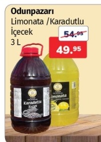 Odunpazarı Limonata / Karadutlu İçecek 3 L