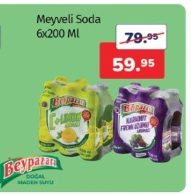 Meyveli Soda 6X200 Ml