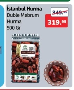 İstanbul Hurma Duble Mebrum Hurma 500 Gr