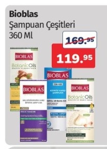 Bioblas Şampuan Çeşitleri 360 Ml