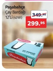 Paşabahçe Çay Bardağı 12'Li (42181)