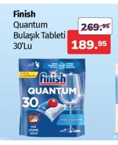 Finish Quantum Bulaşık Tableti 30'Lu