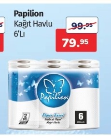 Papilion Kağıt Havlu 6'Li
