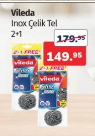Vileda Inox Çelik Tel