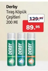Derby Tıraş Köpük Çeşitleri 200 Ml