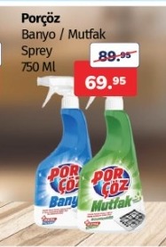 Porçöz Banyo / Mutfak Sprey 750 Ml