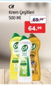 Cif Krem Çeşitleri 500 Ml