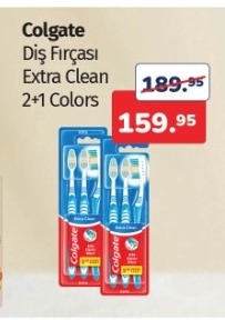 Colgate Diş Fırçası Extra Clean 2+1 Colors