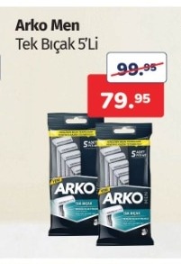 Arko Men Tek Bıçak 5'Li
