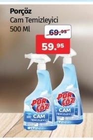 Porçöz Cam Temizleyici 500 Ml