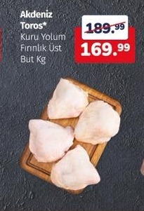 Akdeniz Toros Kuru Yolum Fırınlık Üst But Kg