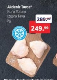 Akdeniz Toros Kuru Yulum Izgara Tava Kg