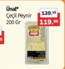 Ünal Çeçil Peynir 200 Gr