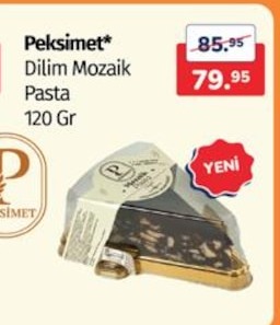 Peksimet Dilim Mozaik Pasta 120 Gr