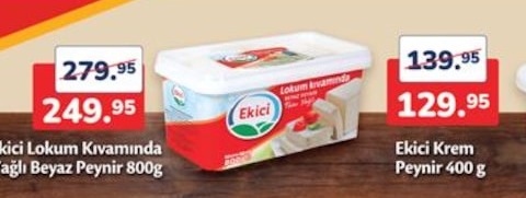 Ekici Lokum Kıvamında Yağlı Beyaz Peynir 800G
