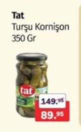 Tat Turşu Kornişon 350 Gr