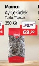 Mumcu Ay Çekirdek Tuzlu/Tuzsuz 350 Gr