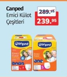 Canped Emici Külot Çeşitleri