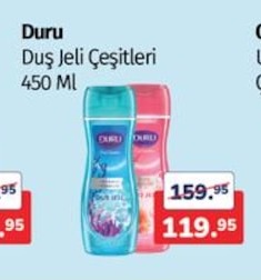 Duru Duş Jeli Çeşitleri 450 Ml