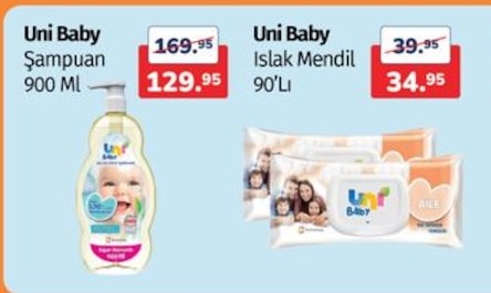 Uni Baby Şampuan 900 Ml