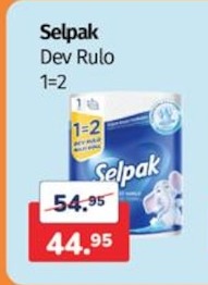 Selpak Dev Rulo 1=2