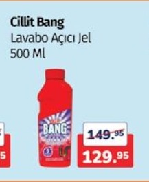 Cillit Bang Lavabo Açıcı Jel 500 Ml