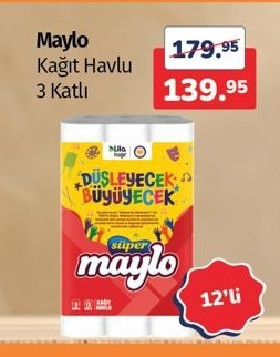 Maylo Kağıt Havlu 3 Katlı