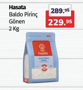 Hasata Baldo Pirinç Gönen 2 Kg