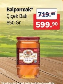 Balparmak Çiçek Balı 850 Gr