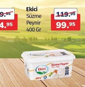 Ekici Süzme Peynir 400 Gr