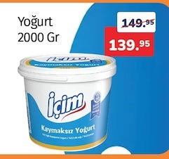 Içim Yoğurt 2000 Gr