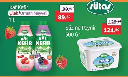 Kaf Kefir Çilek/Orman Meyveli 1L