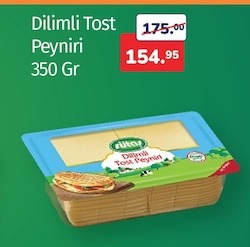 Dilimli Tost Peyniri 350 Gr