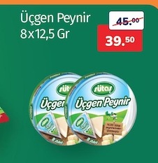 Üçgen Peynir 8X12,5 Gr