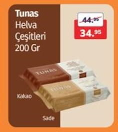 Tunas Helva Çeşitleri 200 Gr