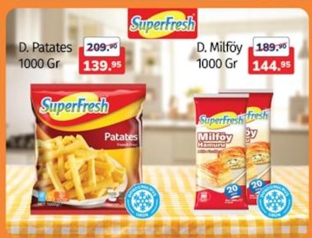 Superfresh D. Patates 1000 Gr